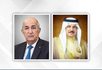 جلالة الملك المعظم يهنئ الرئيس الجزائري بذكرى ثورة الأول من نوفمبر المجيدة