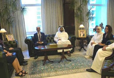 وزير الأشغال يستقبل سفير المملكة المتحدة لدى مملكة البحرين