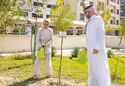 المؤيد وتوفيقي وعسكر وعبدالغفار يشاركون في فعاليات أسبوع الشجرة