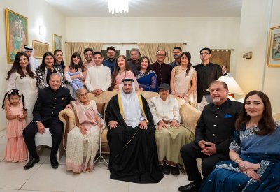 بالصور: محمد بن سلمان: البحرين أنموذج في الانفتاح