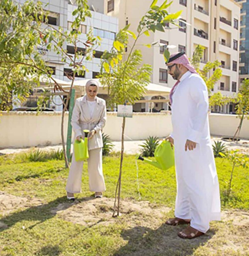 المؤيد وتوفيقي وعسكر وعبدالغفار يشاركون في فعاليات أسبوع الشجرة