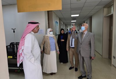 الحرص على تطوير المنشآت والمرافق الصحية في كافة المراكز الصحية