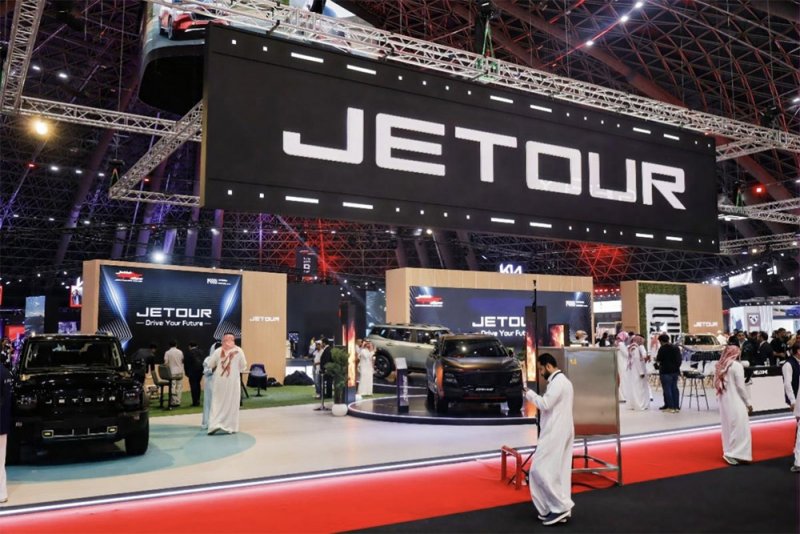 JETOUR تستعرض أحدث طرازاتها في معرض جدة الدولي للسيارات