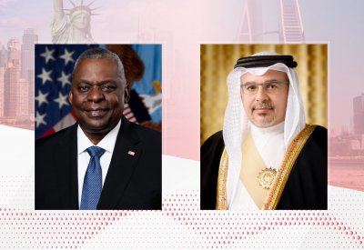 سمو ولي العهد يتلقى اتصالاً هاتفيًا من وزير الدفاع بالولايات المتحدة الأمريكية