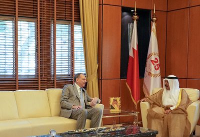 وزير الديوان الملكي يستقبل سفير الجمهورية الايطالية لدى المملكة