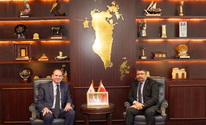 وزير شؤون الكهرباء والماء يستقبل السفير الإيطالي الجديد