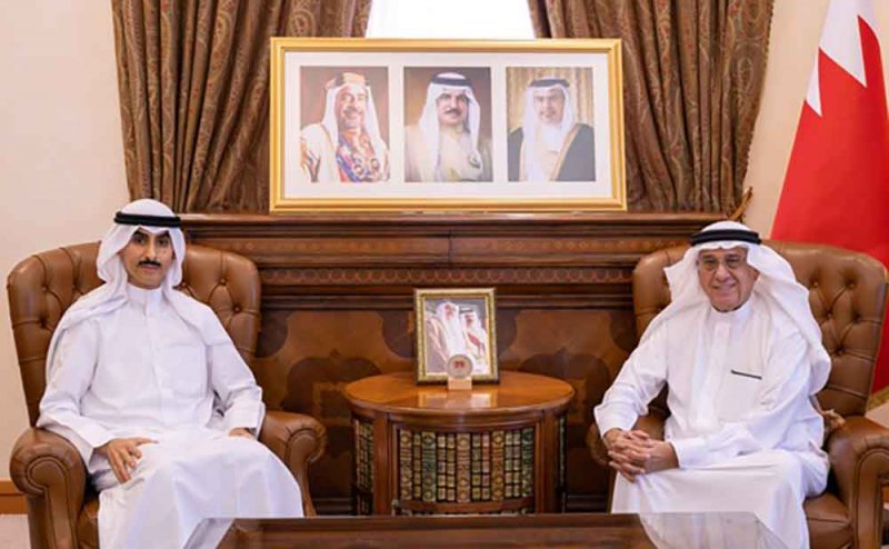 مستشار جلالة الملك لشؤون الاعلام يستقبل سفير دولة الكويت لدى المملكة