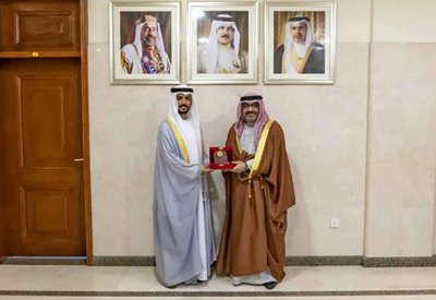 وزير التربية والتعليم يستقبل سفير دولة الإمارات العربية المتحدة الشقيقة لدى مملكة البحرين