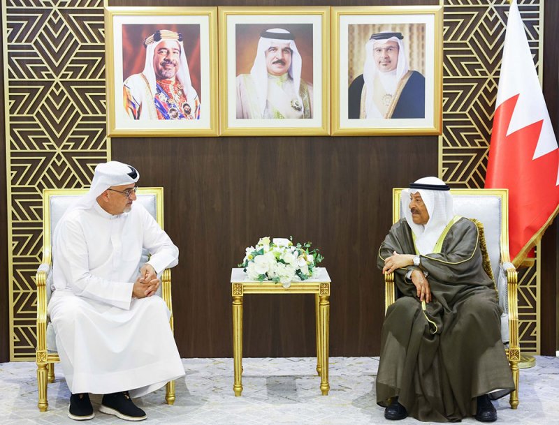 رئيس مجلس الشورى يستقبل رئيس الجمعية البحرينية لشركات التقنية