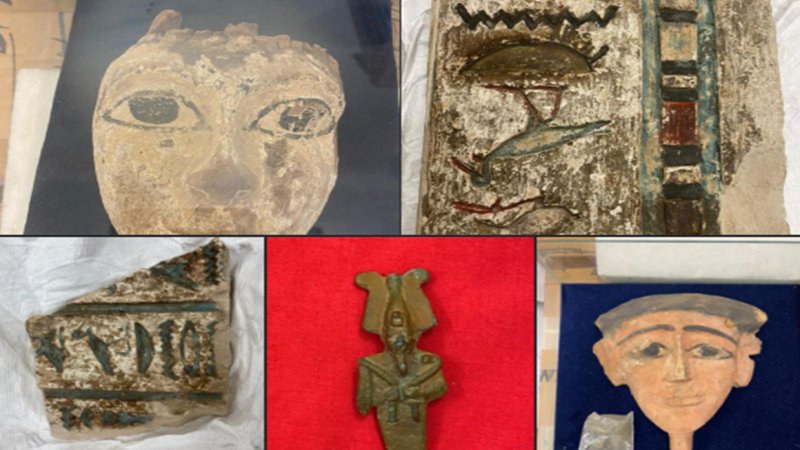 بينها أطراف مومياء.. مصر تسترد 67 قطع أثرية من ألمانيا