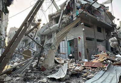 36 قتيلا غالبيتهم أطفال بقصف إسرائيلي لمنزل في بلدة جباليا