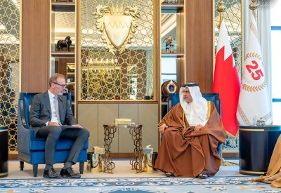 سمو ولي العهد رئيس مجلس الوزراء: العلاقات الاستراتيجية بين مملكة البحرين وجمهورية ألمانيا الاتحادية تعززت مساراتها بفضل الشراكة والتعاون المشترك