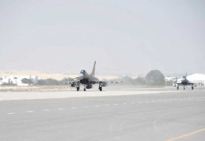وصول فريق الصقور السعودية والقوات الجوية الباكستانية