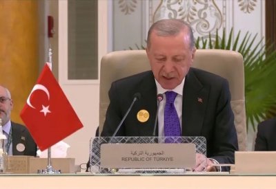 أردوغان: إسرائيل تعمل على إلغاء حل الدولتين ومنع عودة الفلسطينيين لبلدهم