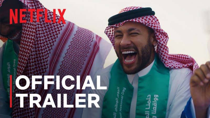 الإعلان الرسمي للمسلسل الوثائقي 'الدوري السعودي" على نتفلكس
