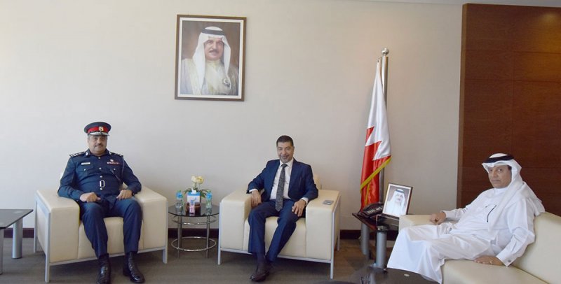 رئيس المؤسسة الوطنية لحقوق الإنسان يستقبل مساعد رئيس الأمن العام لشؤون المجتمع بوزارة الداخلية