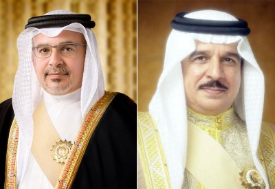 جلالة الملك المعظم وسمو ولي العهد رئيس مجلس الوزراء يتبادلان التهاني بنجاح معرض البحرين الدولي للطيران في نسخته السابعة
