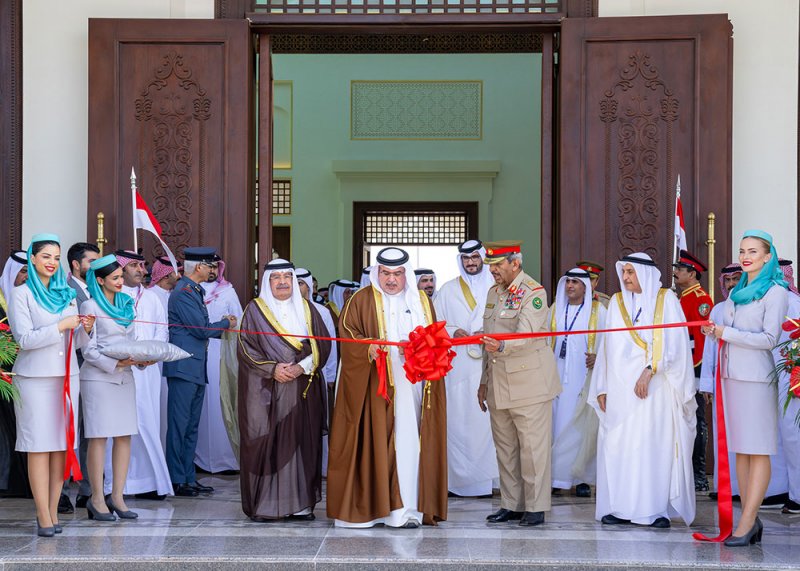 نيابة عن جلالة الملك المعظم.. نائب جلالة الملك ولي العهد يفتتح معرض البحرين الدولي للطيران 2024