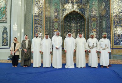 وزيرا "الخارجية" و"مجلس الوزراء" يزوران جامع السلطان قابوس الكبير في مدينة مسقط