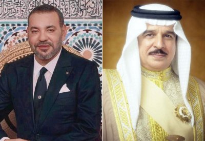 جلالة الملك المعظم يهنئ أخيه العاهل المغربي بمناسبة نجاح العملية الجراحية