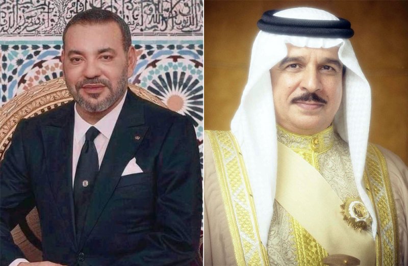 جلالة الملك المعظم يهنئ أخيه العاهل المغربي بمناسبة نجاح العملية الجراحية