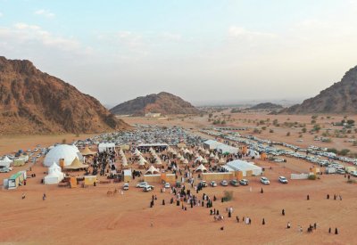 السعودية: مهرجان وادي السلف يختتم فعالياته بأكثر من 150 ألف زائر