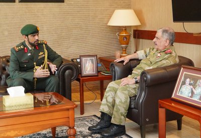 مدير أركان الحرس الوطني يستقبل الملحق العسكري بسفارة دولة الامارات لدى مملكة البحرين