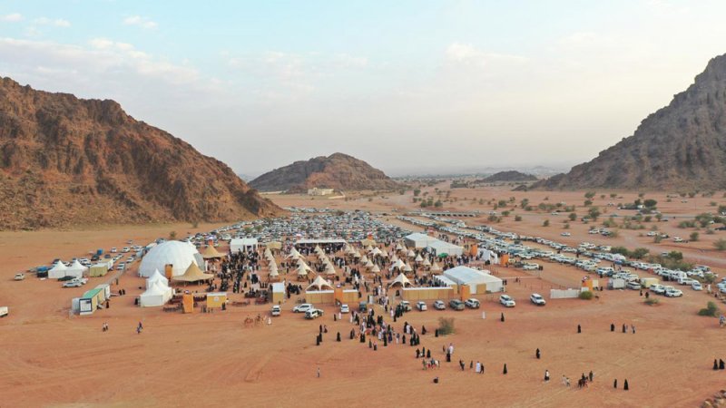 السعودية: مهرجان وادي السلف يختتم فعالياته بأكثر من 150 ألف زائر