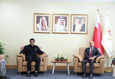 وزير التنمية الاجتماعية يستقبل سفير جمهورية الهند لدى مملكة البحرين