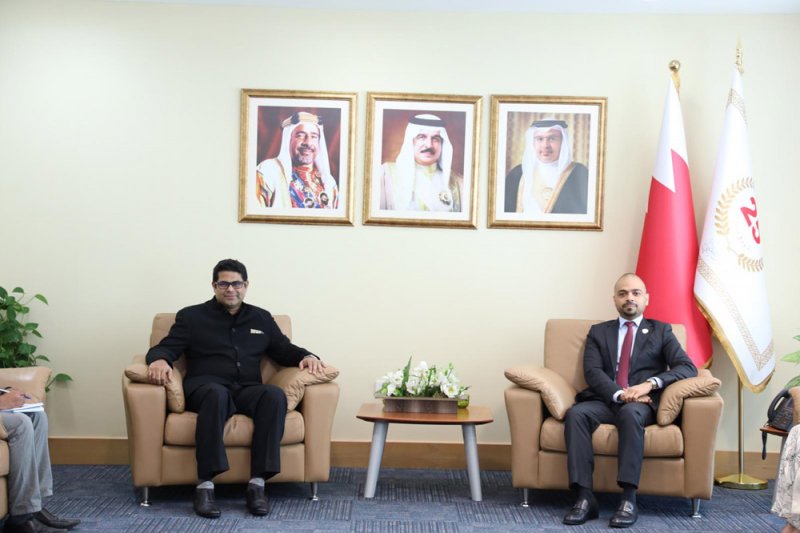وزير التنمية الاجتماعية يستقبل سفير جمهورية الهند لدى مملكة البحرين