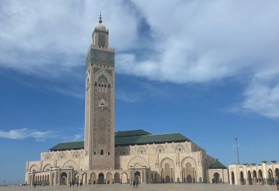 بالصور: مسجد الحسن الثاني.. أول صرح ديني إسلامي يبنى على البحر