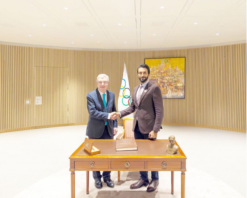 “اجتماع رسمي” في مقر اللجنة الأولمبية الدولية