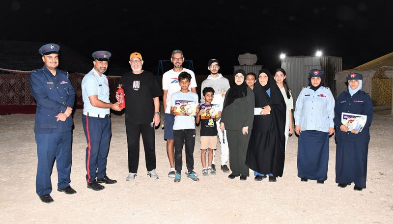 الدفاع المدني يطلق الحملة التوعوية السنوية لمرتادي البر