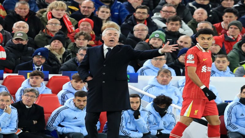 "سترون ما سيحدث".. أنشيلوتي يوجه رسالة تحد بعد سقوط ريال مدريد أمام ليفربول