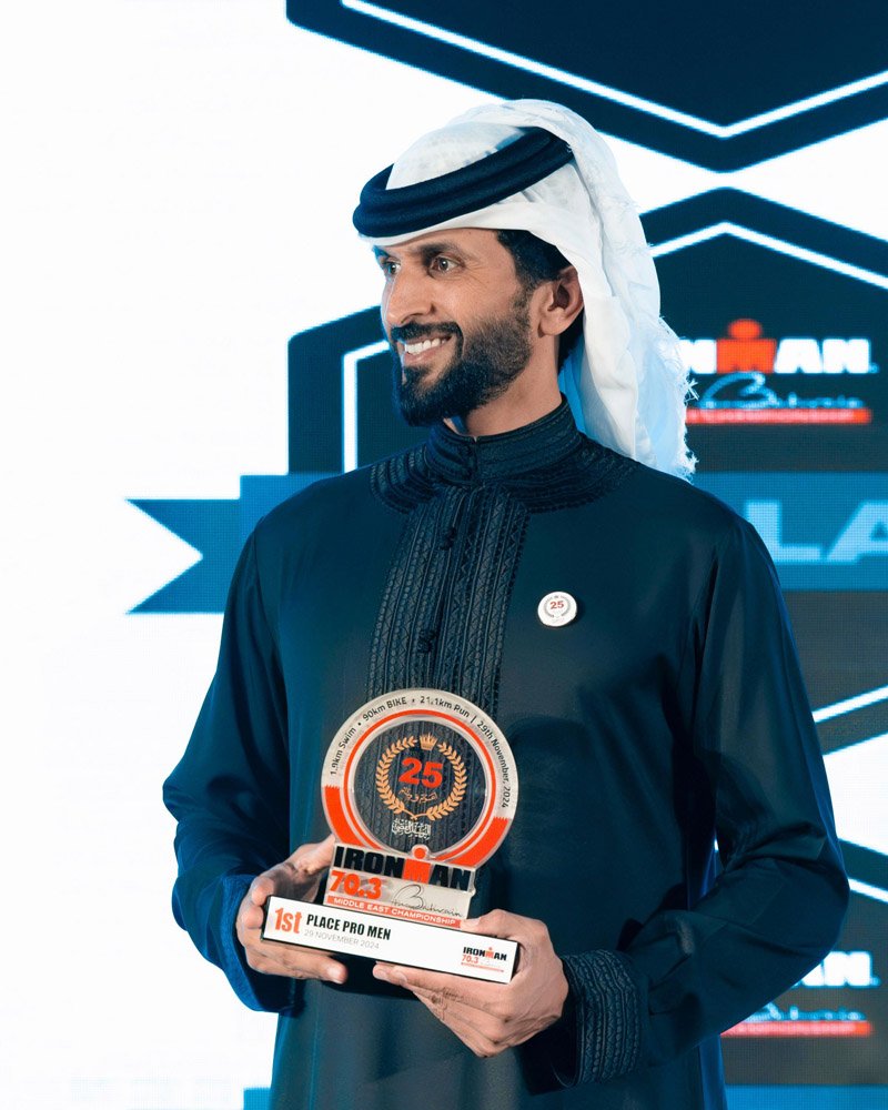 سمو ولي العهد رئيس الوزراء ينيب ناصر بن حمد لحضور حفل ختام بطولة “الرجل الحديدي”