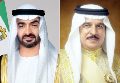 جلالة الملك المعظم يهنئ رئيس دولة الإمارات العربية المتحدة ونائبيه بذكرى اليوم الوطني