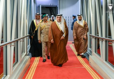 سمو ولي العهد رئيس مجلس الوزراء يصل إلى أرض الوطن