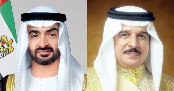 جلالة الملك المعظم في مقدمة مستقبلي سمو رئيس دولة الإمارات العربية المتحدة #عاجل 