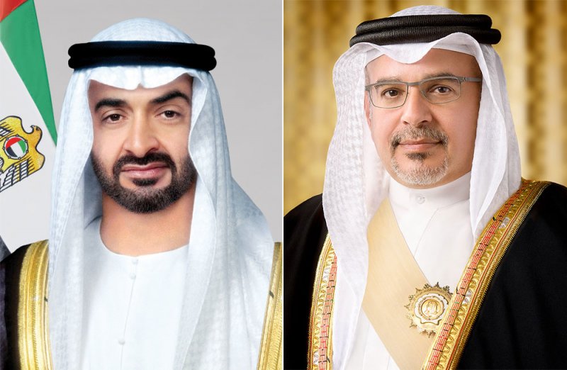 سمو ولي العهد رئيس مجلس الوزراء يهنئ رئيس دولة الإمارات العربية المتحدة ونائبيه بذكرى اليوم الوطني
