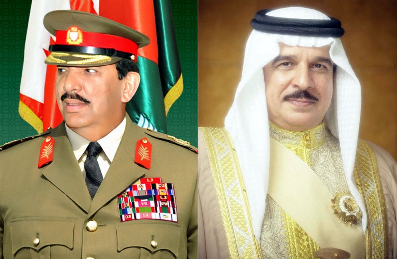 جلالة الملك المعظم يتلقى برقية تهنئة من القائد العام لقوة دفاع البحرين بمناسبة احتفال مملكة البحرين بأعيادها الوطنية