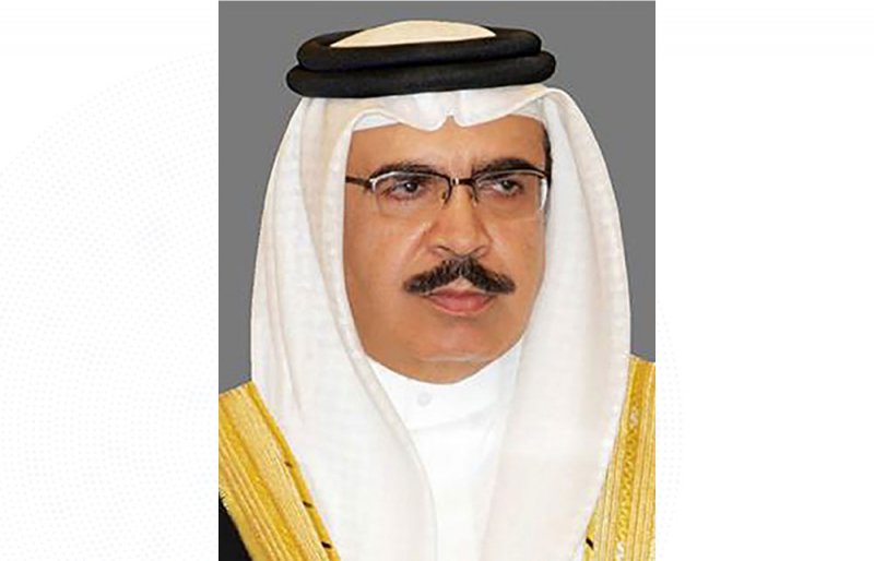 قرينة ملك البلاد المعظم تتلقى برقية تهنئة من وزير الداخلية