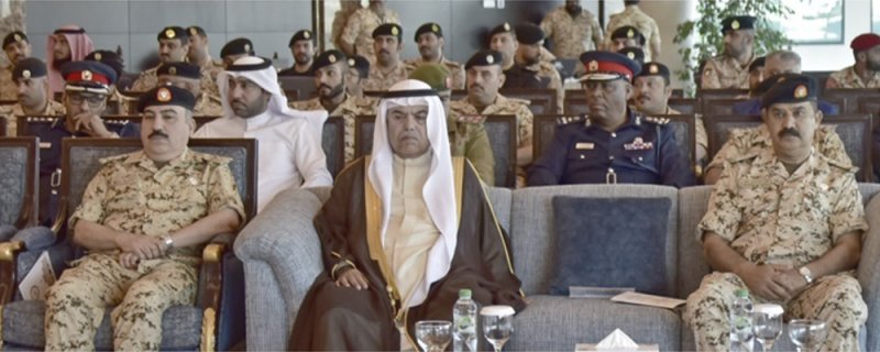 حفل تخريج الدورة القضائية المتقدمة (2) لضباط دول مجلس التعاون والجهات العسكرية والأمنية في البحرين