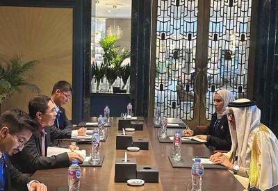 تنمية التعاون الثنائي مع سنغافورة