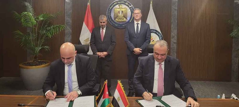 اتفاق أردني مصري لاستخدام البنى التحتية للغاز المصري