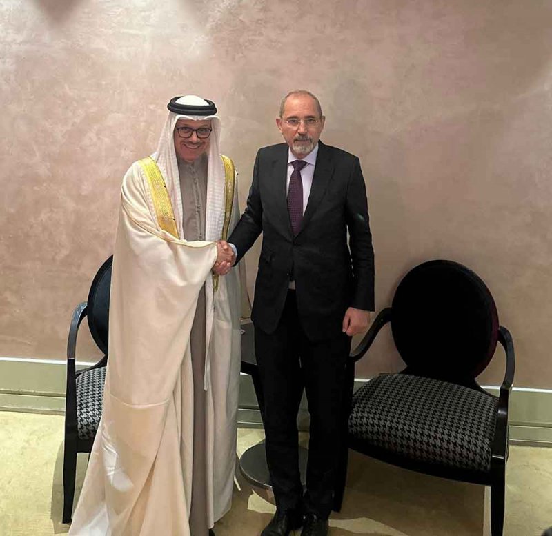 مناقشة مسار العلاقات بين البحرين والأردن