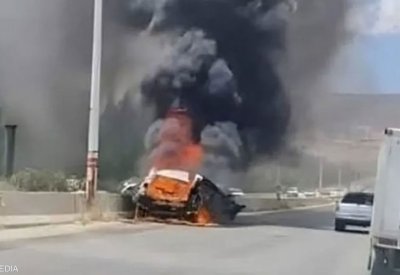 هجوم إسرائيلي يستهدف عضوا في حزب الله على طريق مطار دمشق