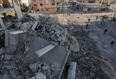 قتلى وجرحى في قصف إسرائيلي على منزلين بغزة
