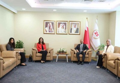 وزير التنمية الاجتماعية يستقبل سفير جمهورية مصر لدى مملكة البحرين
