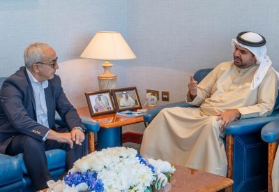 سمو الشيخ عيسى بن علي يستقبل رئيس اللجنة الأولمبية الإسبانية