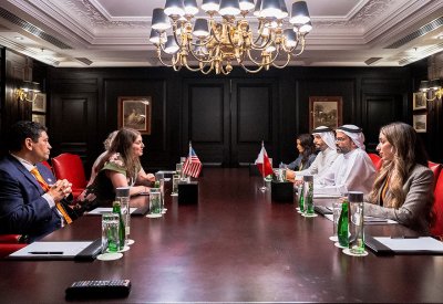 مدير عام العلاقات الثنائية بوزارة الخارجية يجتمع مع نائب مساعد وزير خارجية الولايات المتحدة الأمريكية للشؤون الإسرائيلية الفلسطينية